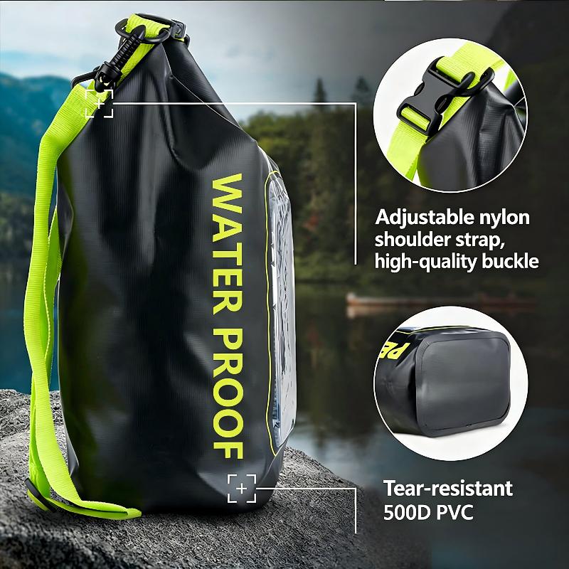 IP68 Waterproof Mini Bucket Bag CaseMate Soap Bubble Dry Sack with Strap for Beach Hiking Camping