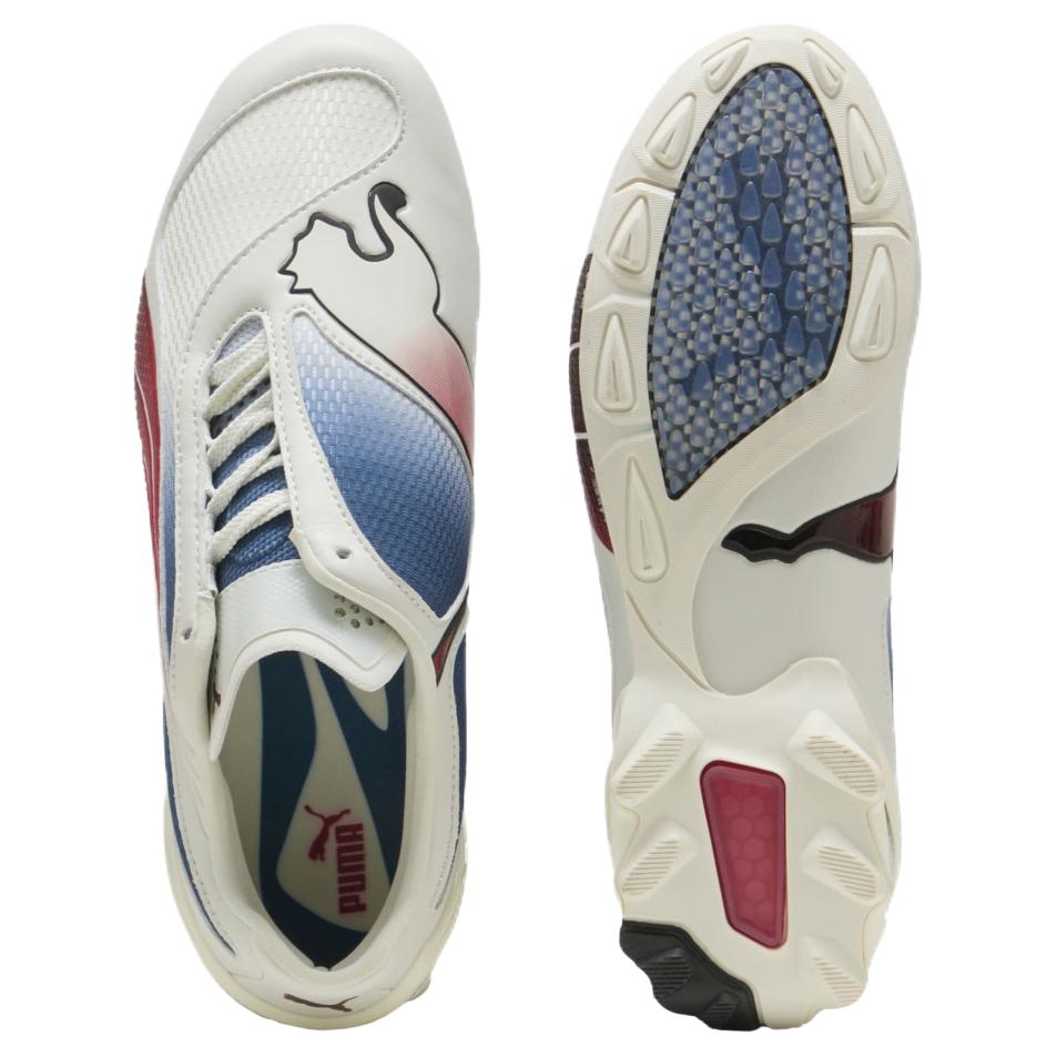 Puma V-S1 Vapor Grey Dark Crimson Unisex Sneakers 402951-06