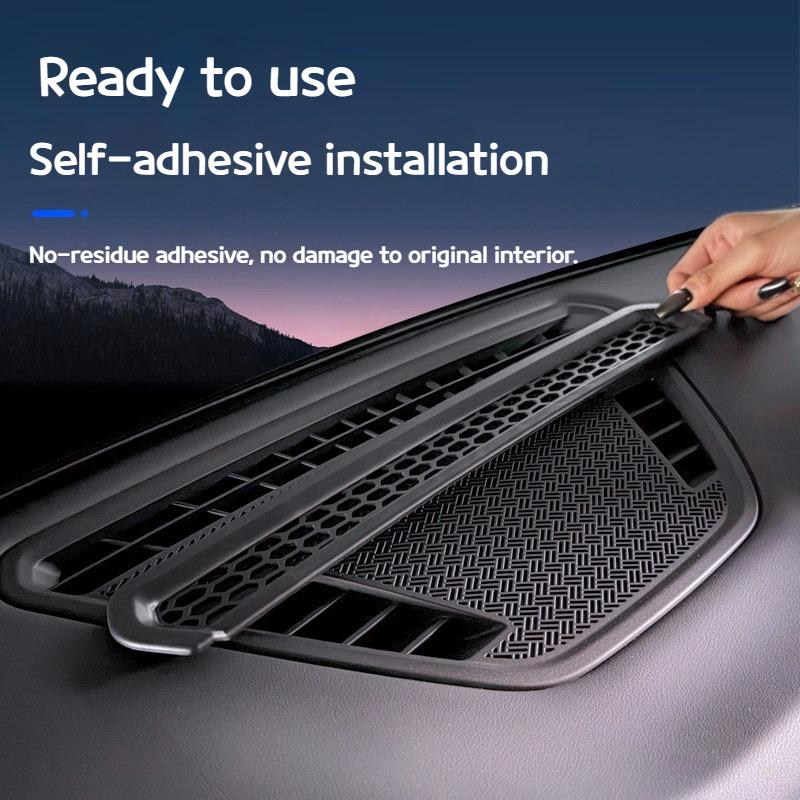 For BMW X1 Ix1 U11 2025-2026 Car Nstrument Control Console Air Outlet Mask Dust-proof Air Conditioner Anti-blockage Sticker