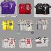 Retro Voetbalshirt Vintage Voetbalshirt Klassieke Heruitgave Trainingsshirt Korte Mouw Sportkleding Heren Dames