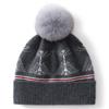 Fair Island wind wool hat women's autumn and winter thickened warm knitted hat hairball ear protection hat men's versatile cold hat tide