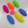 3D Elastic Retractable Radish Deformation Toy Pendant