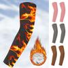 2025 Nieuwe Effen Kleur Armwarmers Winter Thermische Fietsarmhoezen MTB Fiets Hardlopen Race Armbeschermer Outdoor Lange Handschoenen