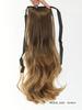 Synthetic Curly Ponytail Hair Multi-color Extensions Bandage Wrapped 18-inch Extension Ponytail For Women Daily Use
