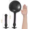Inflatable Butt Plugs Dildo Anal Dilator Prostate Massage Silicone Sex Toys  Fisting 18+ Tail Plug