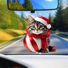 Stil Desen Animat Acrilic Pandantiv Auto Decor Pom de Crăciun Pentru Vehicul Și Decorațiune Casă