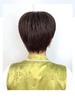Sister Xia Short Curly Wig for Middle-Aged Women - Lightweight, Breathable, Natural Summer Style