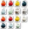 Mini Barattolo per Conservare il Tè Scatola per Tè da Riempimento Colore Elegante Smalto Ceramica Barattoli Polvere