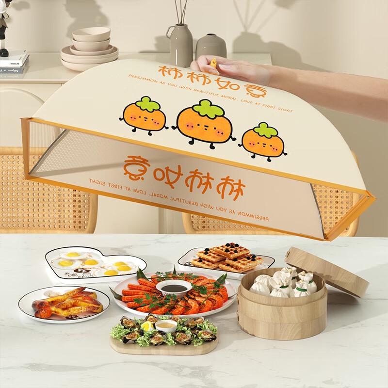 Large Rectangular Foldable Anti-Fly Food Cover