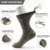 5Pairs Men's Thick Heavy Duty Wool Socks Work Hiking Boot Winter Thermal Socks
