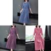 Modale Fabric Abstract Pattern Slant Shoulder Midi Dress For Streetwear Style