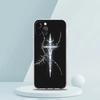 Soft TPU Transparent Phone Case Cover for iPhone 16 15 14 13 12 11 Pro Max XR 8 7 Plus XR Shell Cyber Sigil Cross Line Pattern
