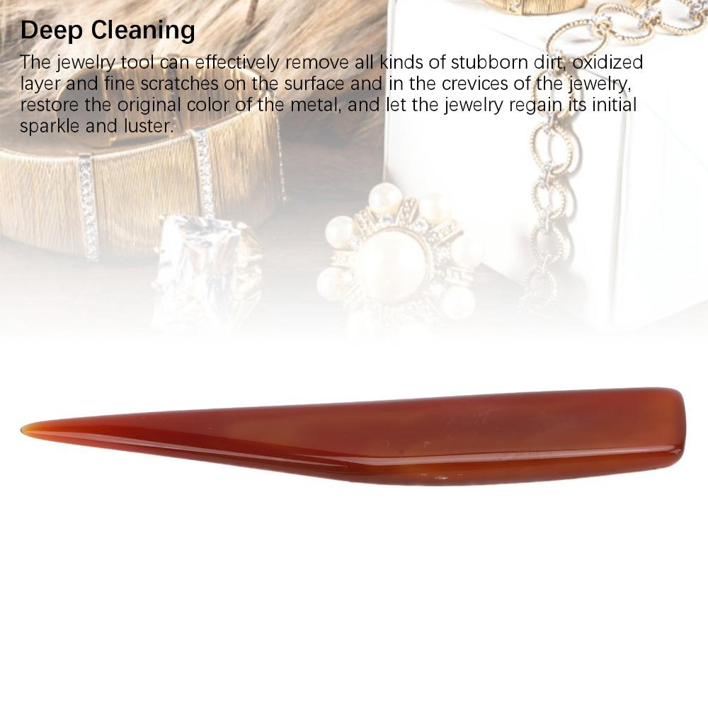 Mehrere Größen Achat-Polierer Glänzendes Finish Polierwerkzeug Handwerks-Polierwerkzeug Schmuckherstellung