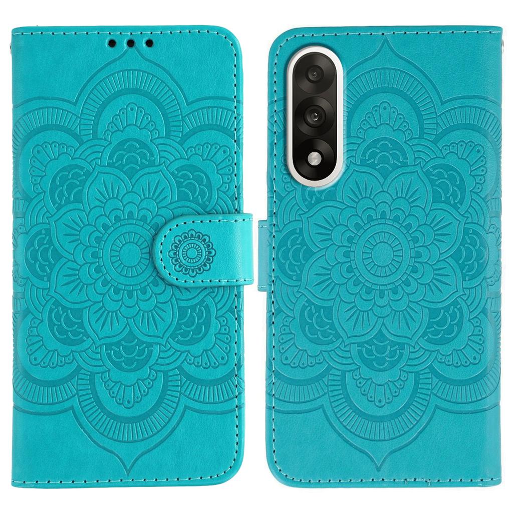 For OnePlus Ace 5 Ultra 5G/Nord 5 5G Case PU Leather Mandala Imprinted Design Wallet Phone Cover