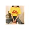 Premium Quality Casual T-shirt Featuring Girl Power Message For Confident Femmes