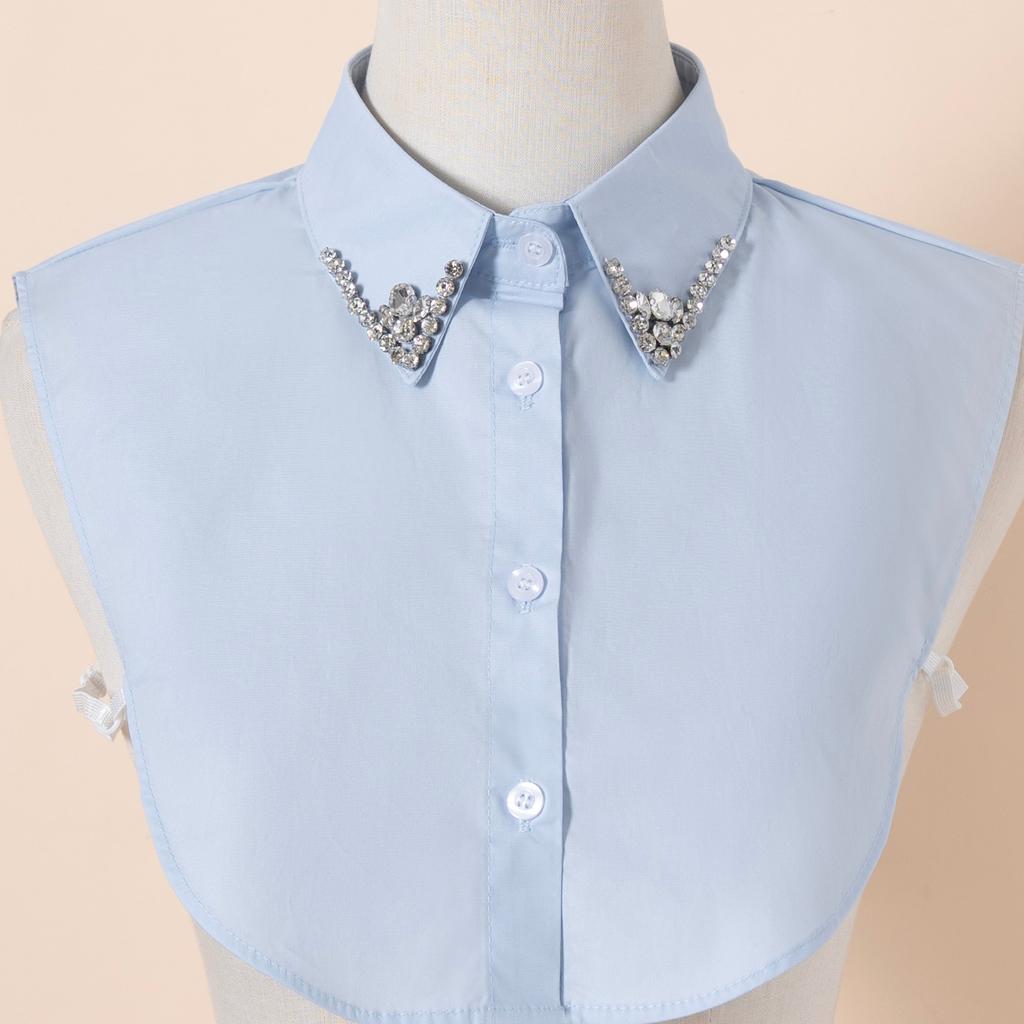 1 Piece Of Women'S Versatile Fake Collar, A White Shirt Fake Collar Designed For Inner Wear In Spring, Autumn And Winter, Which