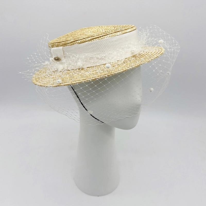 So Salt Bronte Veil Boater Hat Br2b113008