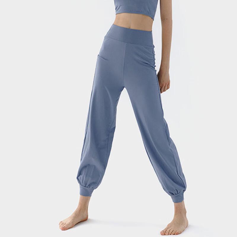 OEING Women's High-Waist Cuffed Yoga Pants