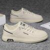 Herrenschuhe Neue Herbst-Casual-atmungsaktive Schuhe für Männer Mode Bequeme rutschfeste leichte Jogging-Ledergesichts-Herren-Sneaker