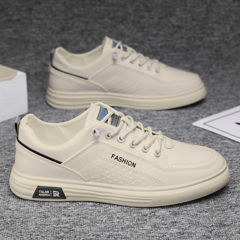 Men Shoes New Autumn Casual Breathable Shoes for Men Fashion Comfortable Non-slip Lightweight Jogging Leather Face Men's Sneaker