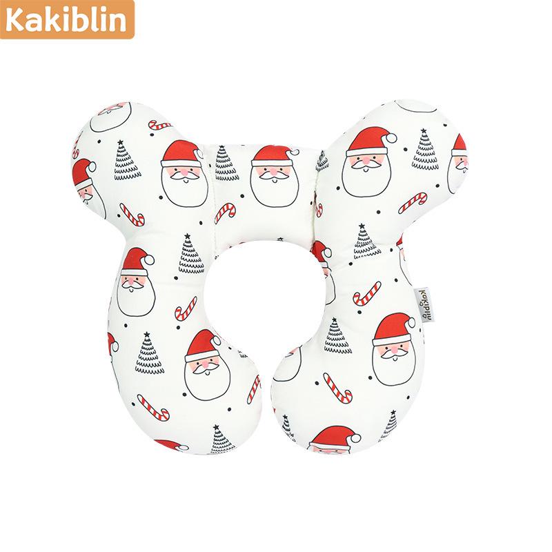 U-Shaped Head Support Pillow for Children's Car Seats and Strollers