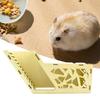 Jucărie pentru hamster, rezistentă la mușcături, pentru odihnă și joacă, scară pentru cățărare, jucărie pentru hamster labirint tunel pentru rozătoare
