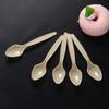 60Pcs Food Grade Plastic Spoons Disposable Cutlery Durable Elegant Design for Fast Food Takeout School Hospital Cafeterias