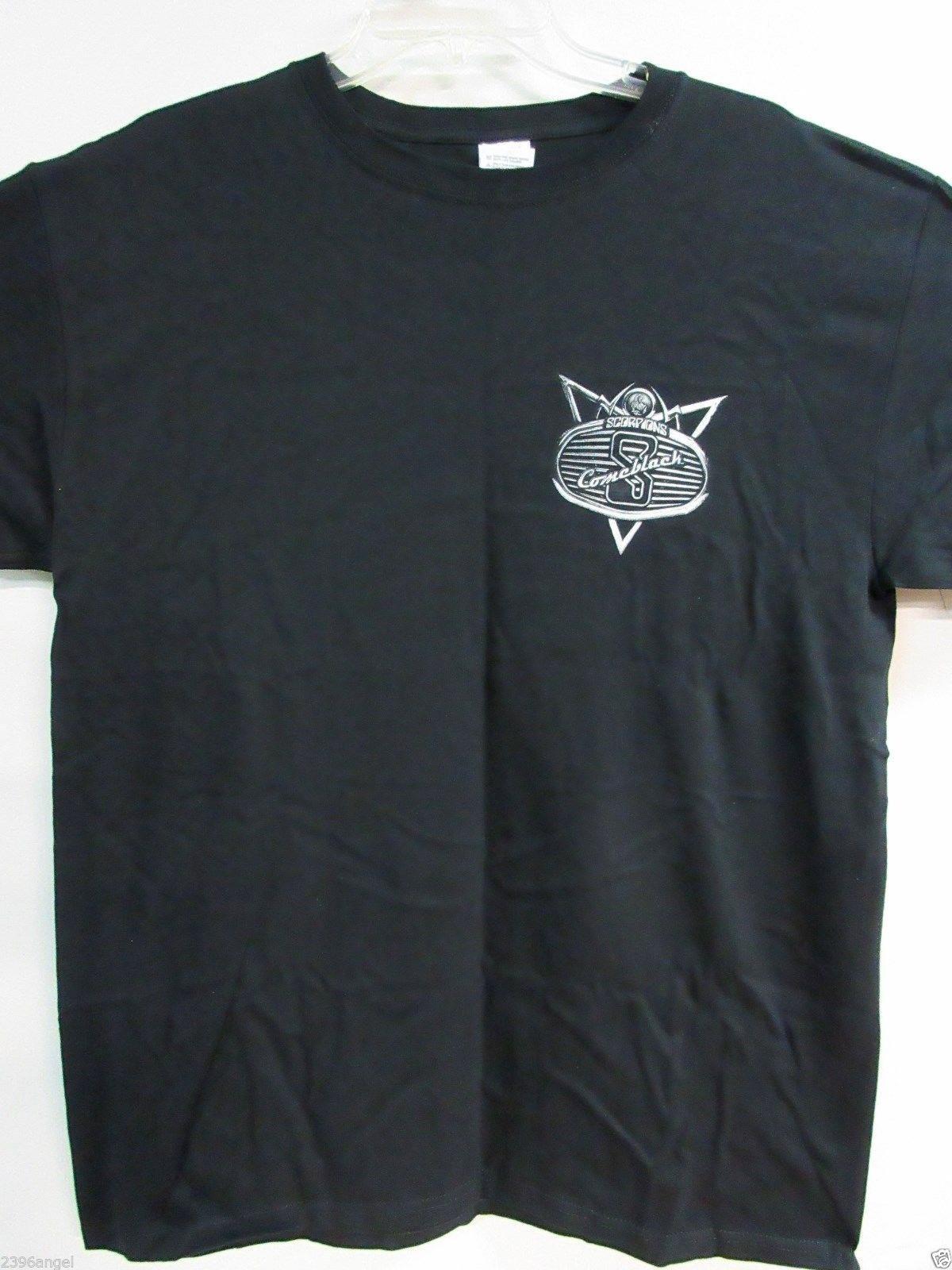 SCORPIONS OFFICIAL MERCH COMEBACK TOUR 2012 BAND CONCERT MUSIC T- LARGE Unisex T-Shirt XXXL