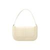 By Far Miranda Series Leather Crocodile Embossed Shoulder Bag Women Handbags Off-White 19FWMDASCEDMEDCE