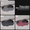 Car Badge Sunglasses Clips Glasses Holder Car Sun Visor Glasses Box For Mercedes Benz W212 W213 W205 W177 W247 W176 CLS CLA CLK