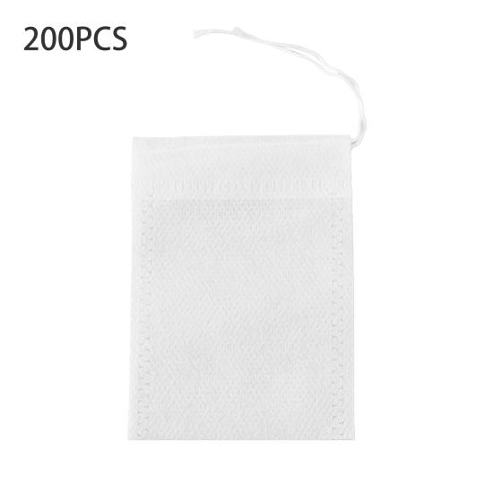 200Pcs Disposable Tea Bags for Loose Leaf Tea Empty Tea Filter Bags with Cotton