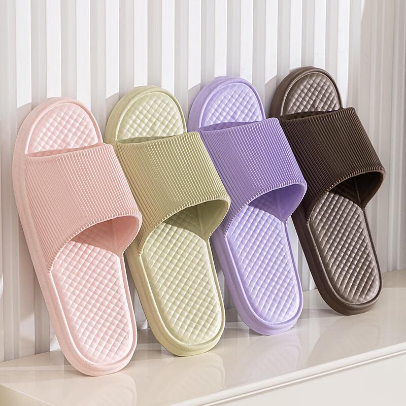 Yishan Yisi 3-Pair EVA Bathroom Slippers