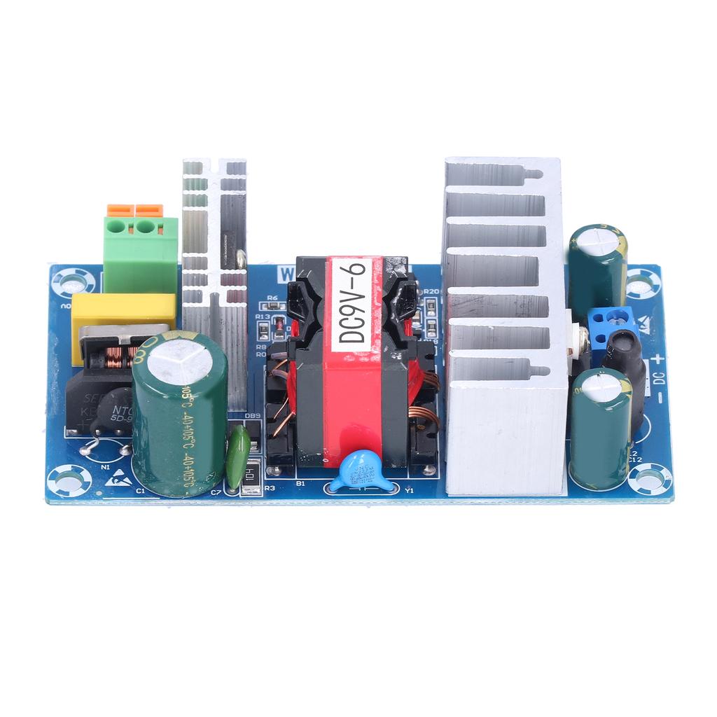 DC 9V Power Supply Module Short Circuit Protection AC 110‑260V Power Module for Civil Or Industrial Control Systems