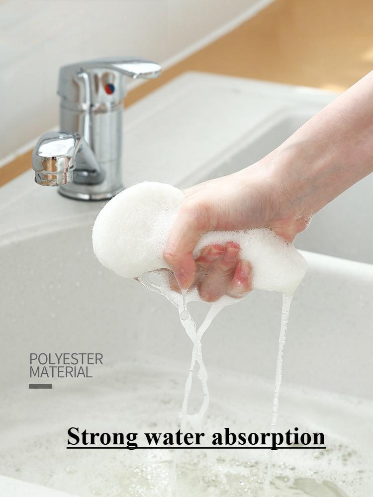 Bathroom long-handled sponge wipe brush, cleaning brush, bathtub sponge brush, floor tile brush, scouring pad