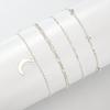 Anklet Moon Charm Exquisite Alloy Fashionable Ankle Bracelet for Dating