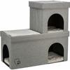 Cat Shelter - TRIXIE - Kimy - 2 Floors - Grey - Indoor - Cozy