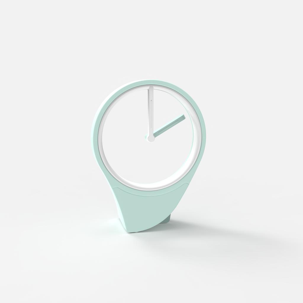 Floating Clock Without Dial Stylish Simple Household Desktop Decoration Modern Atmosphere Advanced Wind Desktop Clock Decoration