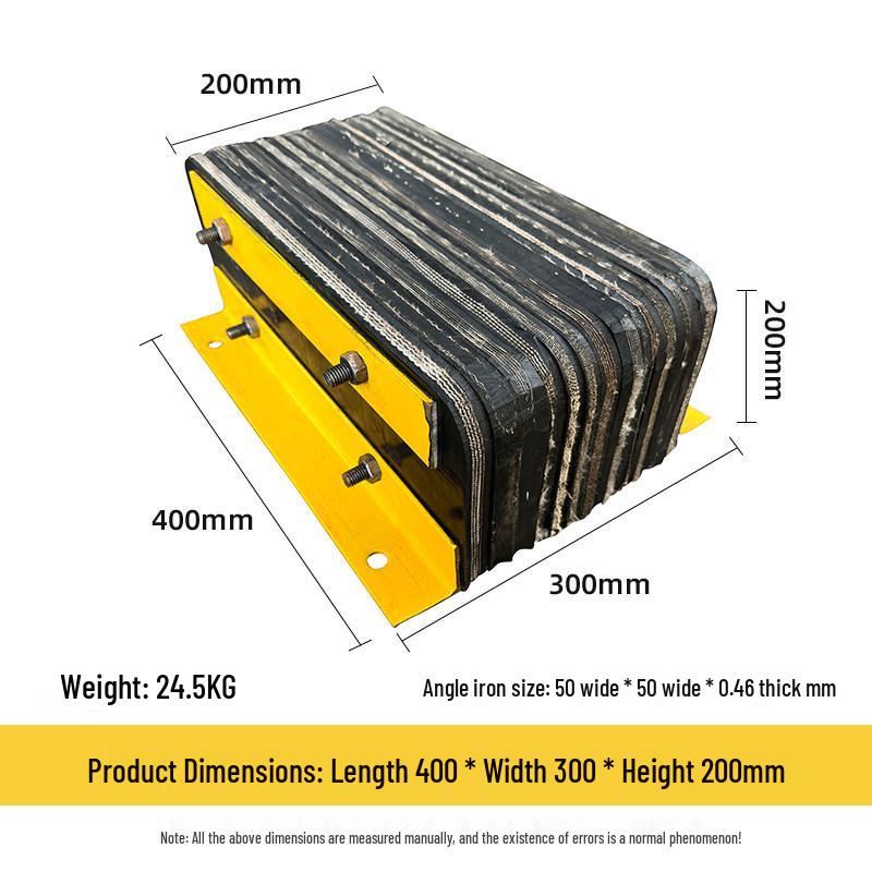 Rubber Anti-Collision Pad Car Stopper for Warehouse Dock and Truck Unloading