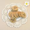 100pcs Wedding Kraft Paper Tag Bonbonniere Favor Gift Tags