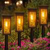Outdoor Solar Stake Lights Outdoor Waterproof Pathway Lights Deck Supplies Landscape Lighting For Courtyards Sidewalks Driveways
