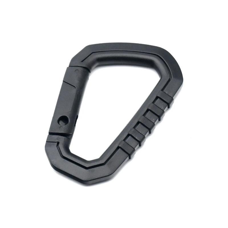 

Tactical Carabiner Molle Clip Plastic Buckle ITW Keychain Hard Hook Spring Snap EDC Gear Camping Hiking Outdoor Tools