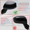 New Rear View Mirror Outside Housing Wing Mirror Cover Cap for Honda Civic 20062011 ABS Carbon Fiber Sport Interior Accessories
