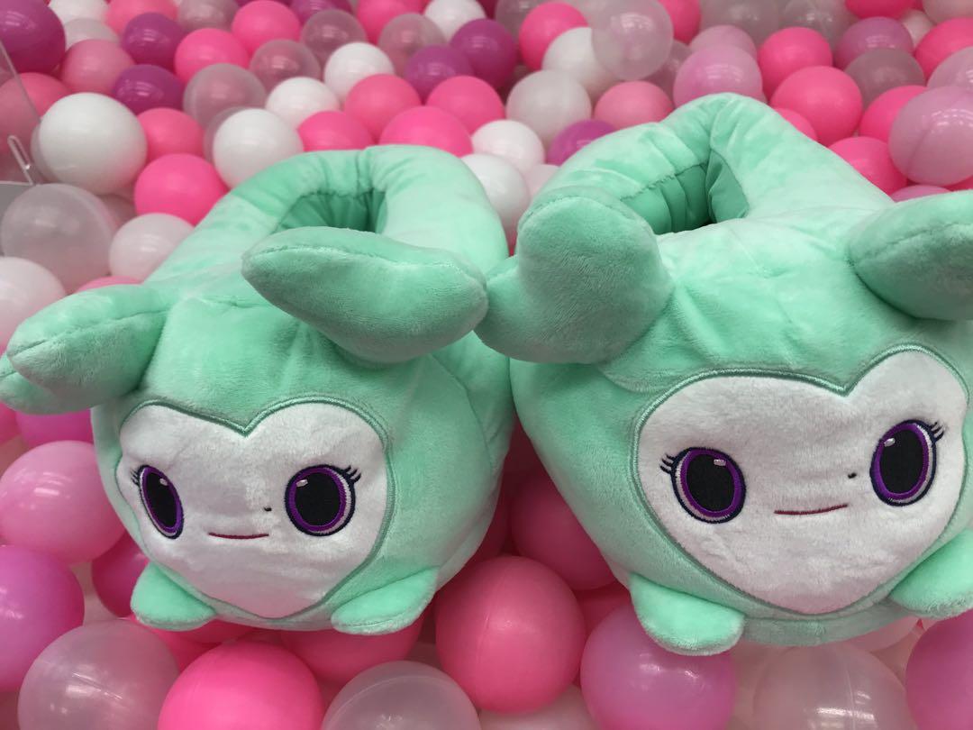 

[Б/У] Эксклюзивные тапочки-плюшевые игрушки TWICE LOVELYS от GiGO Мина