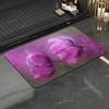 1pc Ins Flower Bathroom Absorbent Mats Anti-Slip Mats Home Decor Supplies Carpets Home Kitchen Floor Mats