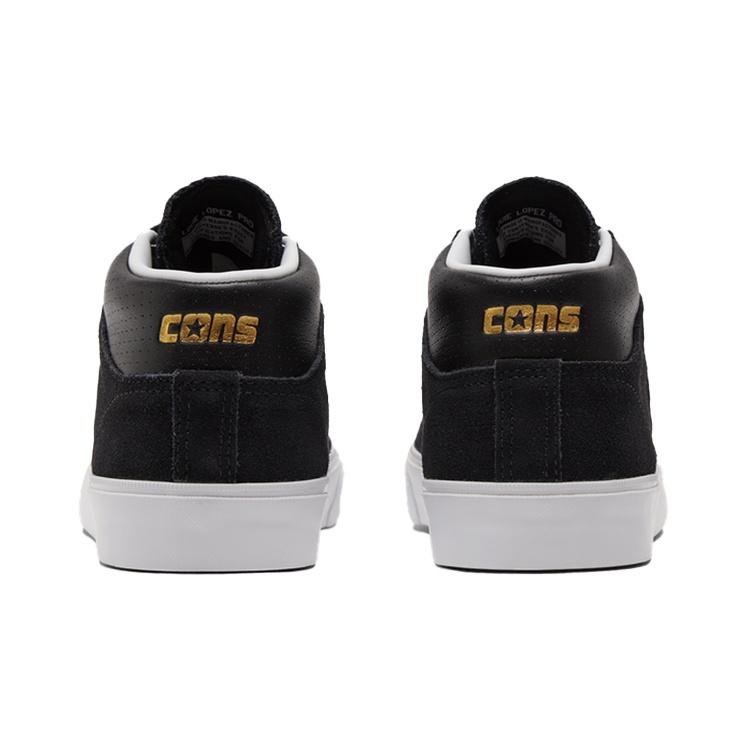 Converse Louie Lopez Pro Mid 'Black White' Men's 171331C
