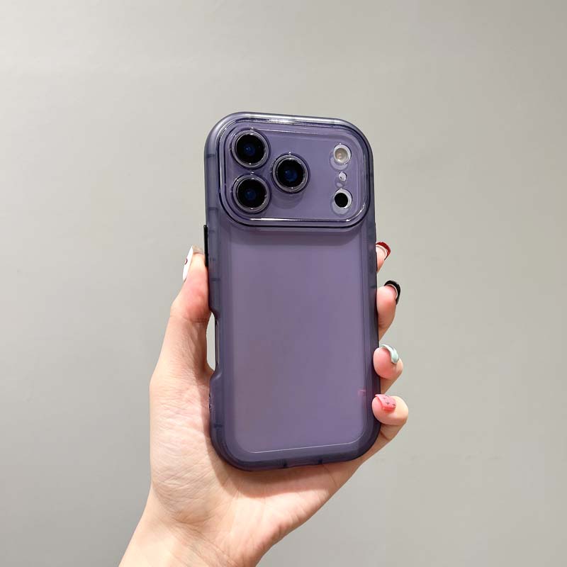 Transparent Silicone TPU Phone Case for IPhone 17 Air 16 15 14 13 12 Pro Max Soft Airbag Shock Bumper Funda