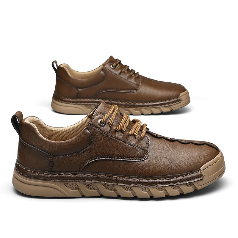 

Весна/осінь Чоловіче Повсякденне Шкіряне Ручної роботи Взуття для Чоловіків Лофери Мокасини Чоловіче Взуття Взуття для Водіння 47 хакі