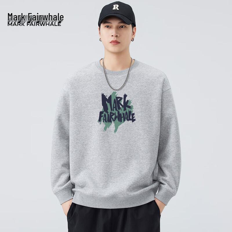 

Mark Fairwhale Men s Graphic Round Neck Sweatshirt XL