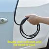 Striscia adesiva anti-collisione per portiera auto da 5M Striscia decorativa in gomma universale invisibile antigraffio per bordi portiera auto