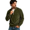 Men's Street Pullover Loose Fit Top with Pockets